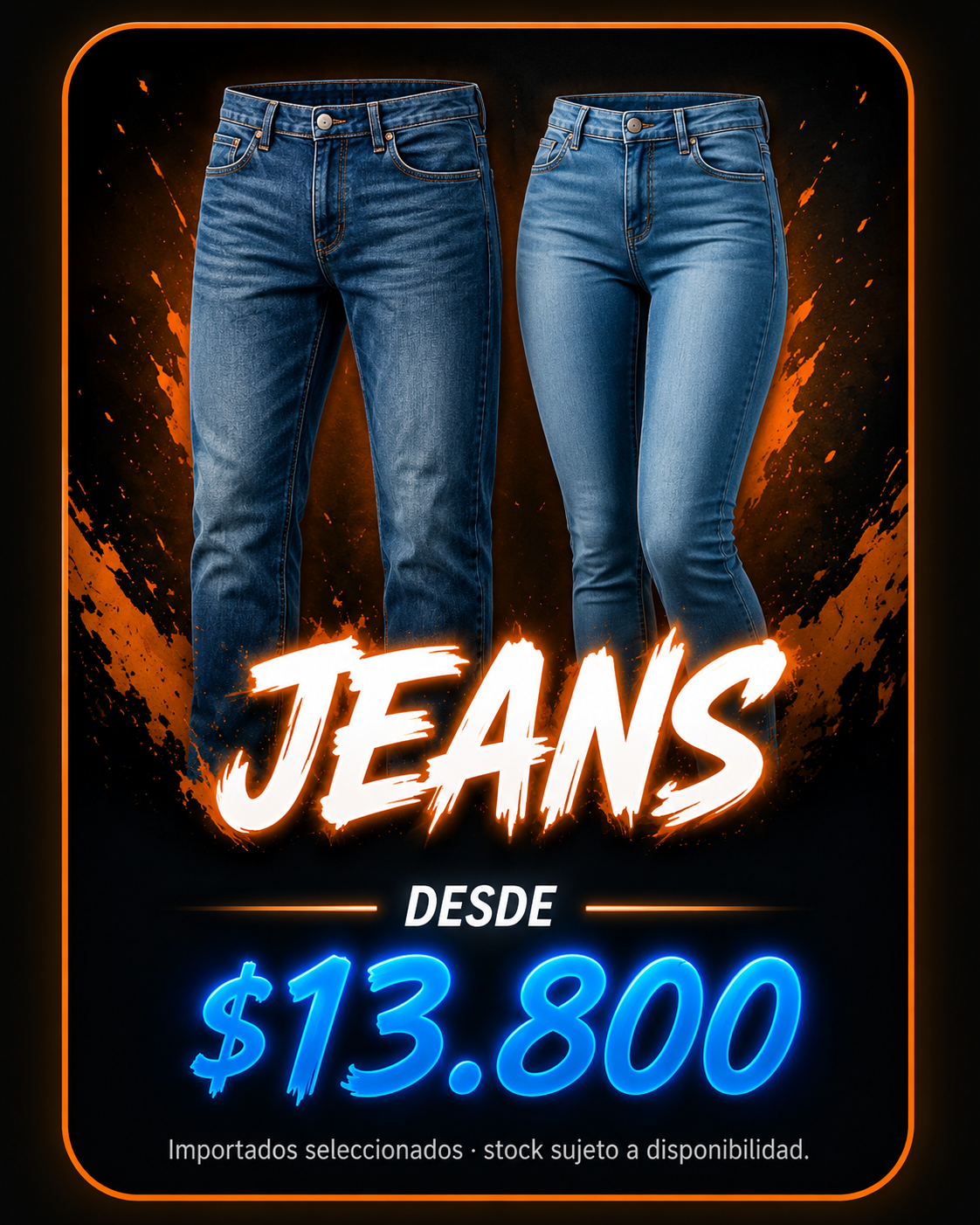 Jeans importados